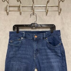 Mugsy Jeans Men 34X32 Blu Fultons Denim Straight Whiskered Preppy Casual FLX3NFU